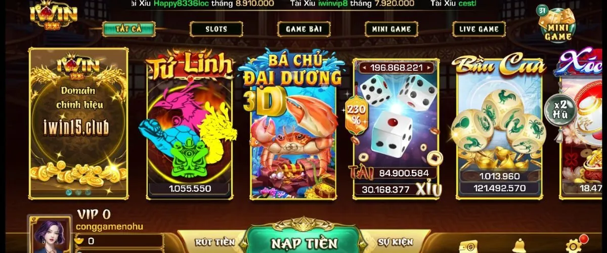 Cổng game Iwin Club – cổng game nổi tiếng với game bắn cá chất lượng dành cho người chơi