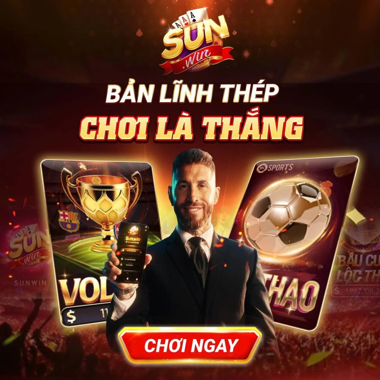 Ramos là đại diện thương hiệu toàn cầu